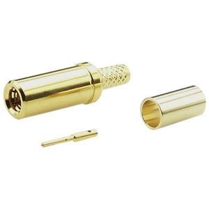 Straight RF Connector Gold Plated