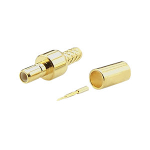 Straight RF Connector Gold Plated