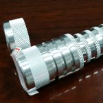 CNC Lathe Part - with Knurl
