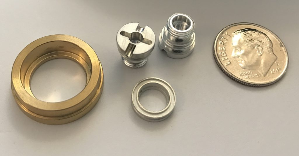 Screw Machine Parts made on CNC Machines Auto bar feeders.PWA,Inc.