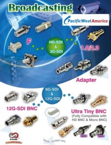 Broadcast RF Connectors